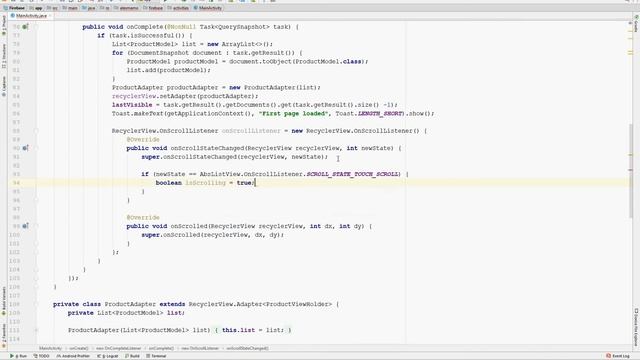 Cloud Firestore Pagination in Android смотреть онлайн