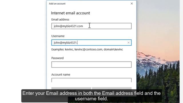 Configuring an IMAP email account in Windows 10 Mail смотреть онлайн