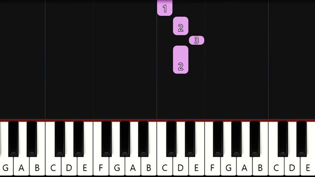 London Bridge is Falling Down Piano Tutorial (EASY) смотреть онлайн