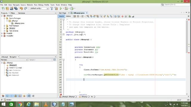 How to fetch data from database using jdbc in netbeans смотреть онлайн