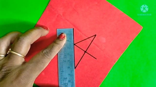 How to cut a perfect star/DIY Glitter star/How to cut a paper star/Paper star cutting/Paper star смотреть онлайн