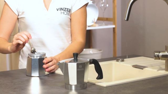 Кофеварка гейзерная VINZER Moka Espresso, 3 чашки (89385) смотреть онлайн
