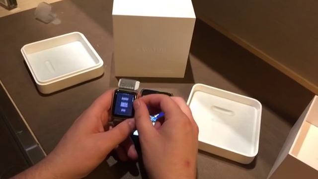 Apple Watch и русский язык. Первое включение. смотреть онлайн