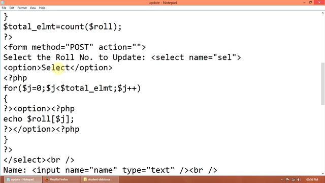 PHP MySQL Tutorial: How to update data in MySQL database table using PHP смотреть онлайн