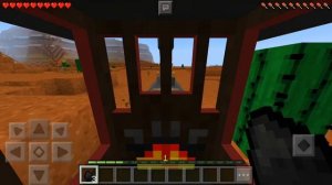НАСТОЯЩИЙ ПАРОВОЗ! | MCPE 1.1+ (Minecraft Pocket Edition) МАЙНКРАФТ