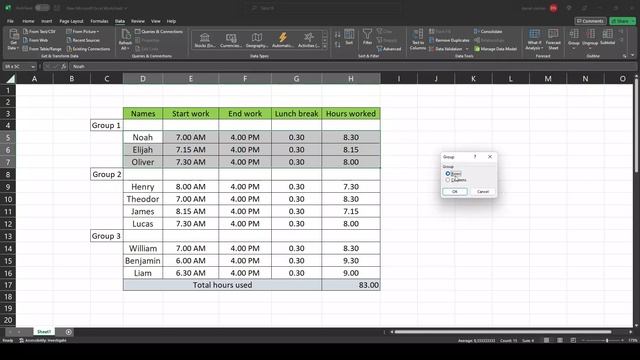 How to Group Data in Excel смотреть онлайн