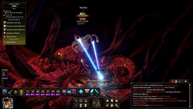 Armored Arcanist (simplified AI) vs Oracle first fight upscaled POTD смотреть онлайн