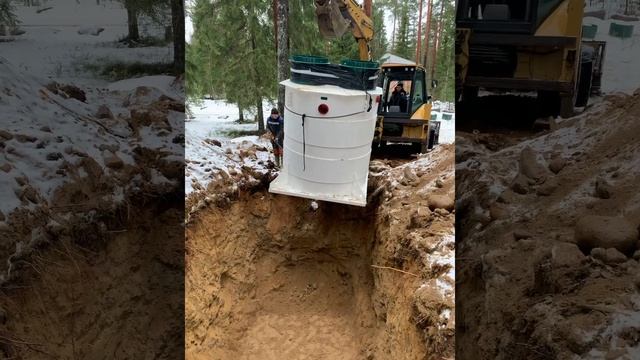 Монтаж септика на 30 человек КолоВеси для базы отдыха. 100 Септик смотреть онлайн