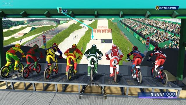 Olympic Games Tokyo 2020 The Official Video Game - BMX Gameplay [1080p HD] смотреть онлайн