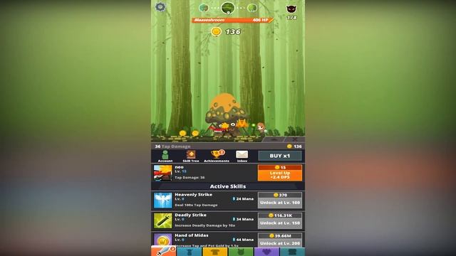 Tap Titans 2: Gameplay Walkthrough Part 1 - Level 1 - 20 (iOS, Android) смотреть онлайн
