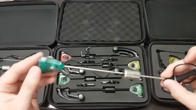 Обзор набора свингеров в кейсе с подсветкой Hoxwell HL 273 (4шт), 277 (4шт), 276 (3шт)