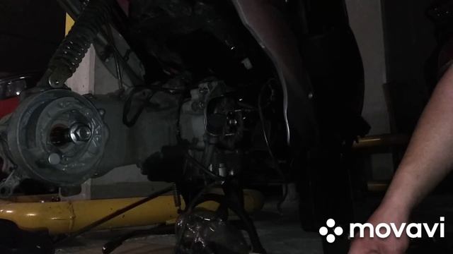 Хорс 051 снимаем мотор дефектуем, и осмотор коленвала мотор 139qmb смотреть онлайн
