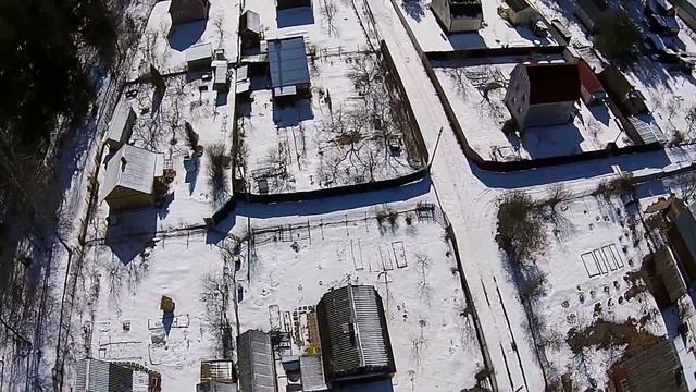Полёт над дачами ~ 2015.03.23 - DACHA - Quadcopter Fly (полёт на квадрокоптере) смотреть онлайн