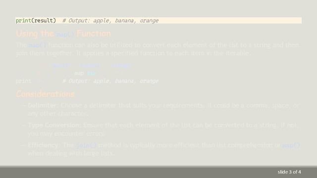 How to Convert a List Object to a String in Python смотреть онлайн