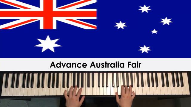 Australian Anthem - Advance Australia Fair (Piano Cover) | Dedication #475 смотреть онлайн