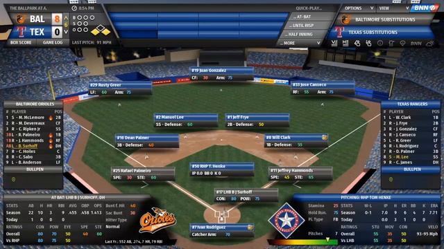 Texas Rout - Out Of The Park Baseball 19 Orioles Franchise Episode 10 смотреть онлайн