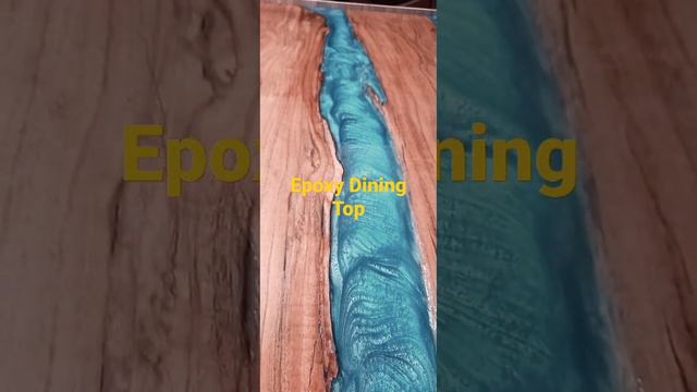 Epoxy Dining Table Top смотреть онлайн