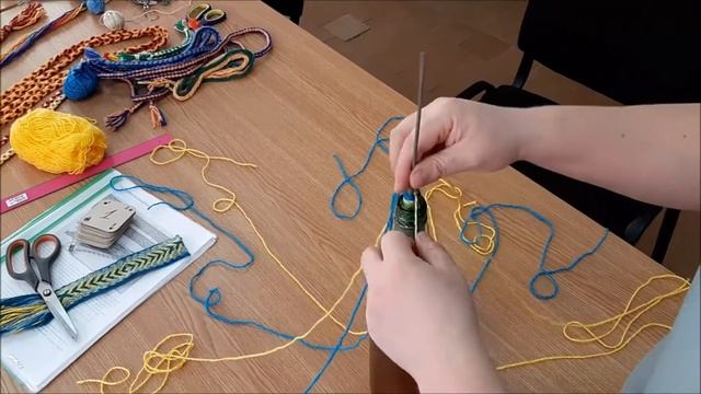 Мастер класс "Плетение пояса на спице" смотреть онлайн