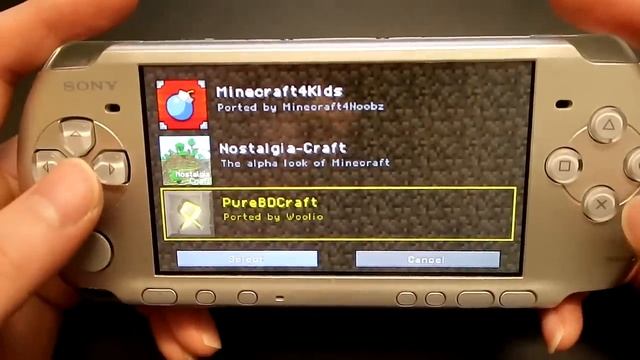 MINECRAFT PSP EDITION GAMEPLAY!! смотреть онлайн