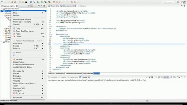 1.Maven Dependency Management & Transitive Dependencies смотреть онлайн