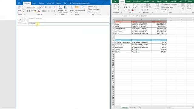 Excel VBA Macro: Send Email With Multiple Tables In Body (Static and Dynamic Ranges) смотреть онлайн