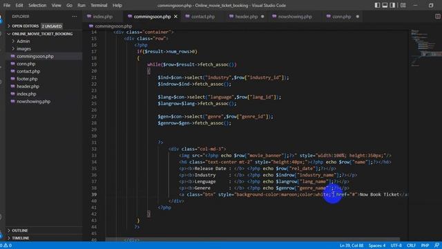 PHP Online Movie Ticket Booking 7 смотреть онлайн