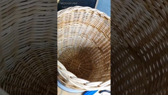?Плетёная корзина готова! Все работы я плету из сортовой ивы. Иву выращиваю в питомнике ТВЕРСКАЯ ИВ смотреть онлайн