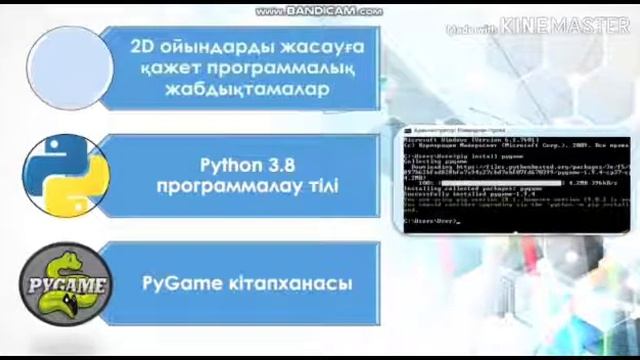 9-сынып Информатика пәні PYTHON программалау тілінде 2D ойындарын құру (pygame) смотреть онлайн