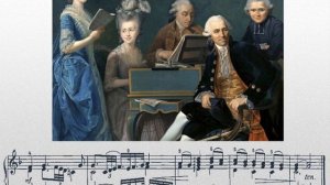 Ф.Й. Гайдн. Соната Ре мажор, 2-я часть