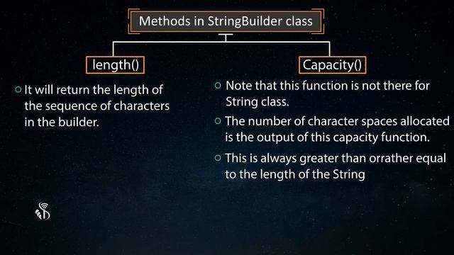 Java | String builder class and contructor смотреть онлайн
