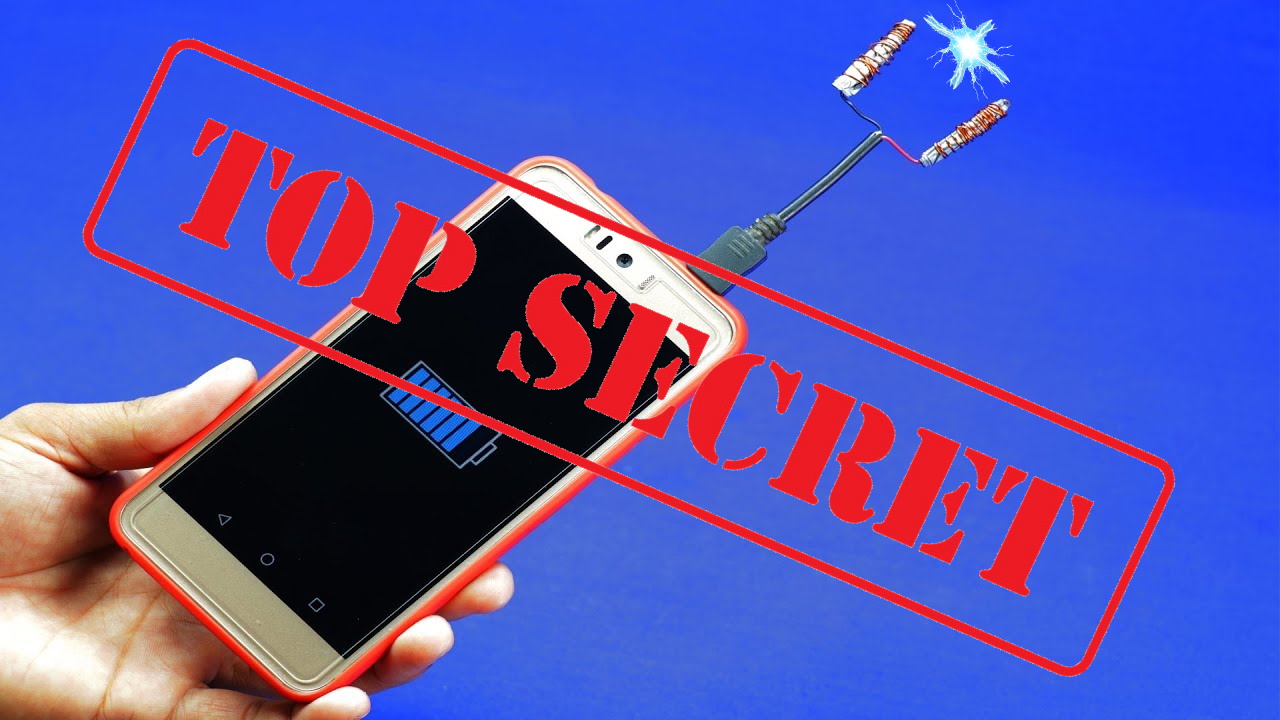 Зарядка 5В для гаджетов из магнитов своими руками. смотреть онлайн