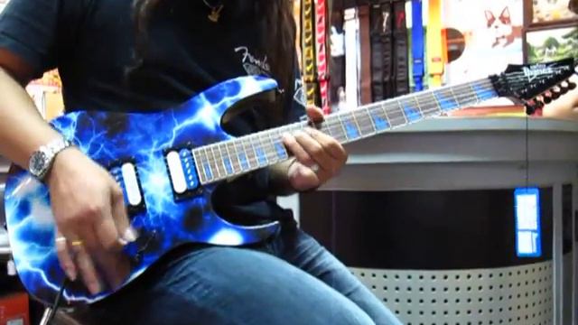 IBANEZ GRGR011LTD限量閃電BLUE JAZZCAT2011電吉他.MOV