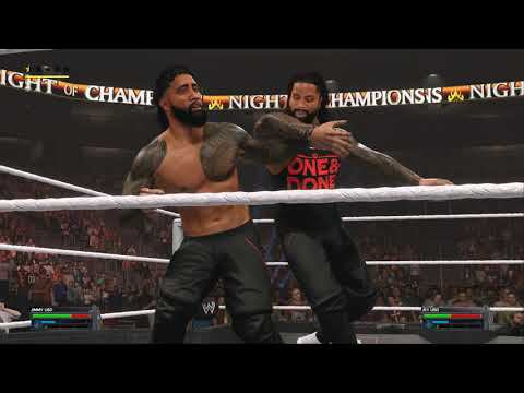WWE2K23 Jimmy Uso Vs Jey Uso (c)