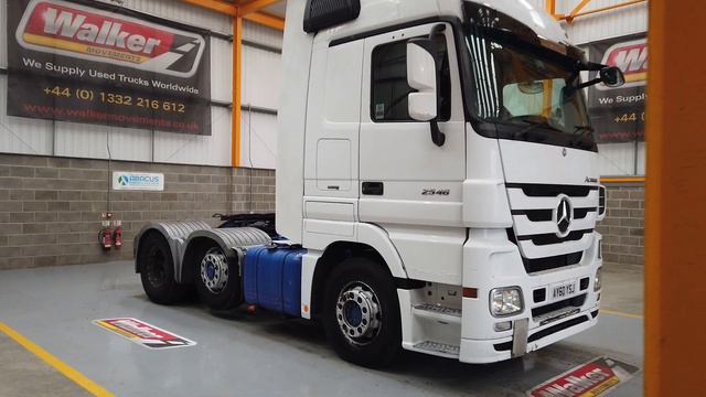 New In Stocklist For Sale:MERCEDES BENZ ACTROS 2546 MP3 MEGASPACE 6X2 TRACTOR UNIT - 2010 - AY60 YS смотреть онлайн