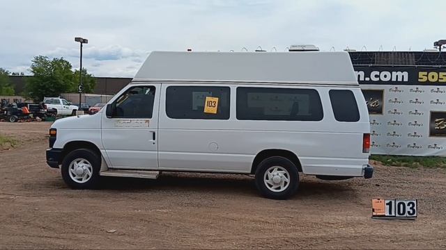 2010-NM Lot #103 021 2011 FORD E-350 SUPER DUTY CARGO VAN 107,316 MILES смотреть онлайн