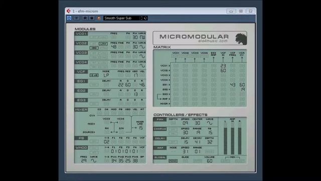 MicroModular by EFM / ele4music com смотреть онлайн