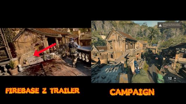 FIREBASE Z Zombies MAP WALK THROUGH Campaign (Cold War Zombies) смотреть онлайн