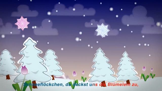 Schneeflöckchen, Weißröckchen - Weihnachtslieder zum Mitsingen | Sing Kinderlieder смотреть онлайн