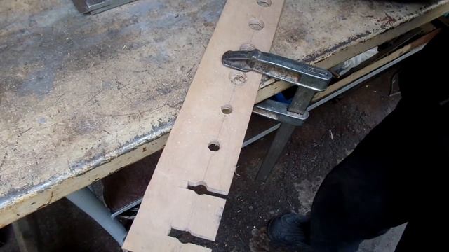 Как сделать приспособление для хранения стамесок над верстаком своими руками смотреть онлайн