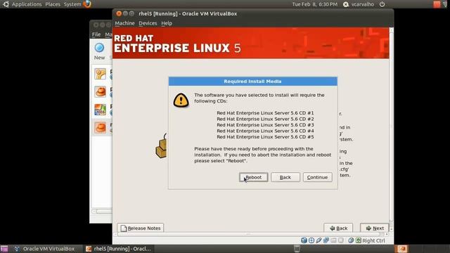 Red Hat Enterprise Linux 5 - Installation on VM (VirtualBox) смотреть онлайн
