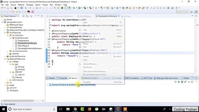 Spring Form based Application | spring framework tutorial for beginners with examples смотреть онлайн