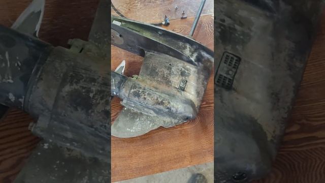 вода в редукторе ямаха 40, опресовка. смотреть онлайн