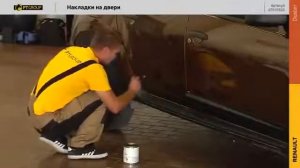 Renault Duster Установка накладок на двери