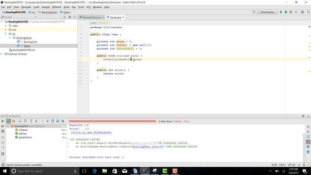 TDD Bowling Game смотреть онлайн