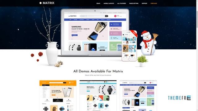 Matrix - Multipurpose eCommerce Marketplace OpenCart 3 Theme With Mob смотреть онлайн