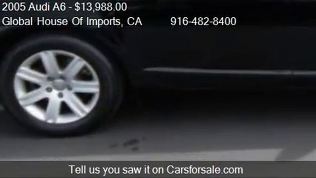 2005 Audi A6 3.2 with Tiptronic - for sale in Sacramento, CA смотреть онлайн