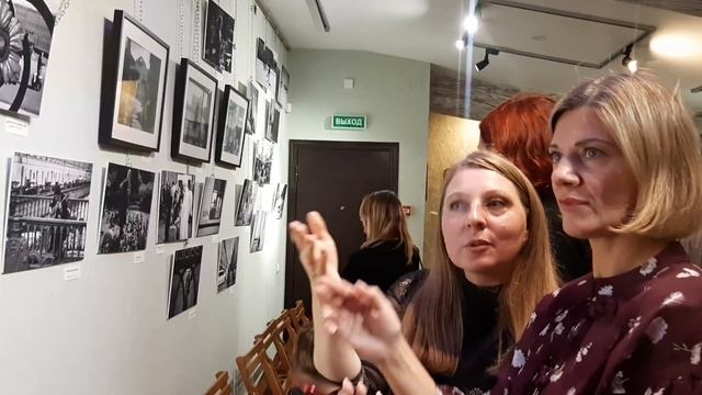 "Фотоповесть петербургских лет" Елены Култышевой в Арт-Центре Гаркундель. Открытие выставки 26.10.2 смотреть онлайн