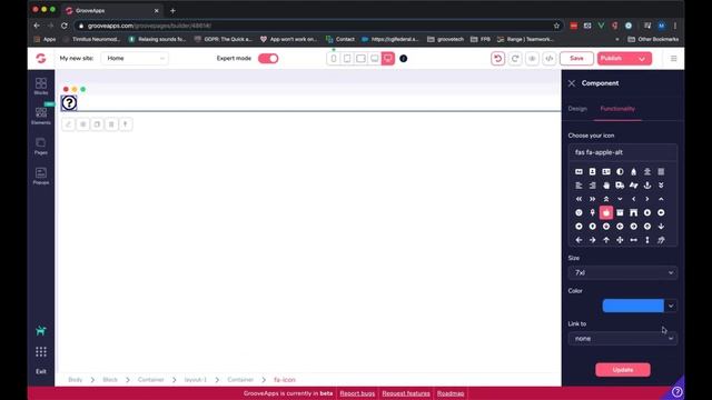 GroovePages Review & Tutorial 20: How To Center Or Align An Icon On The Canvas? смотреть онлайн