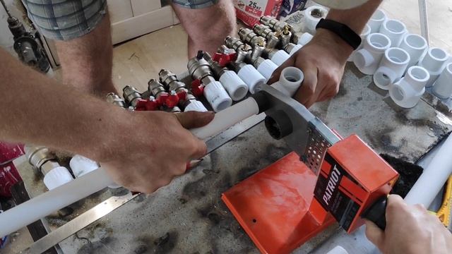 Самодельный коллектор отопления. Котельная 2.0 смотреть онлайн