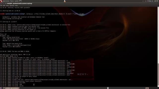 SQLMap - Acunetix смотреть онлайн